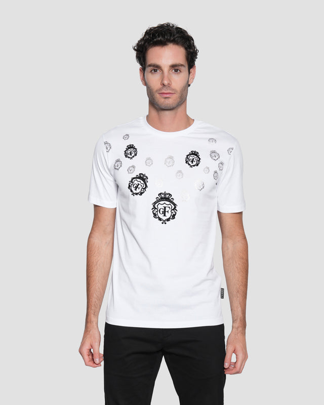 Picture of Patterned Emblem T-shirt