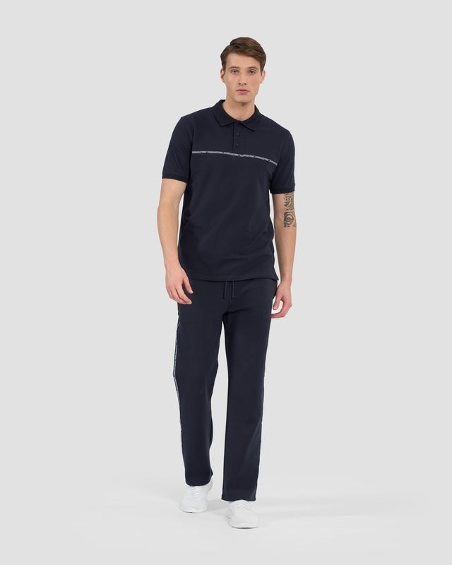 Picture of Contrast Brand Taped Polo Shirt