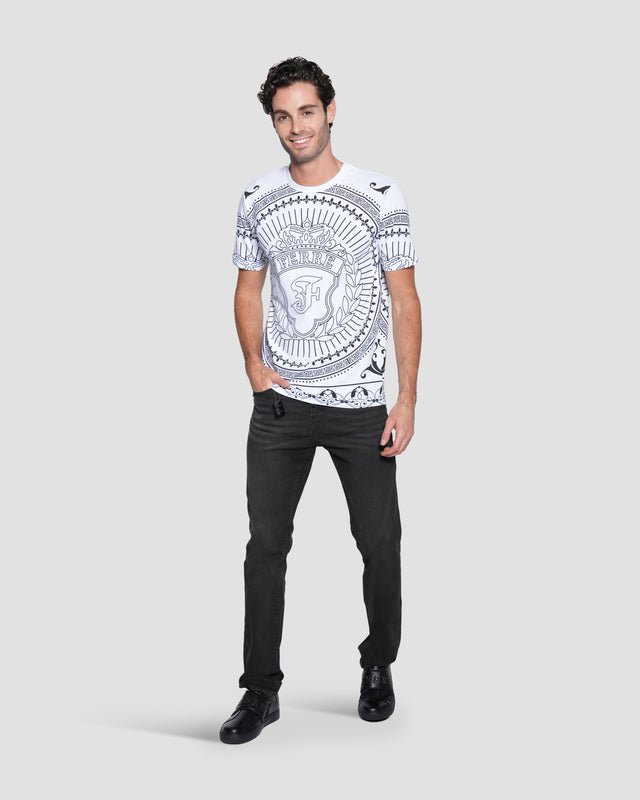Picture of Imperial Emblem Print T-Shirt