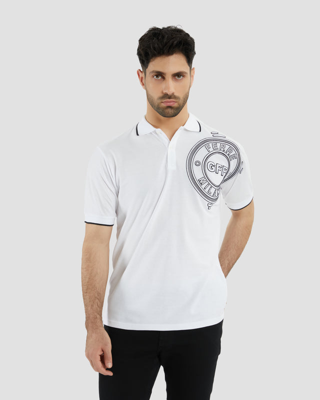 Picture of Brand Embroidered Polo Shirt