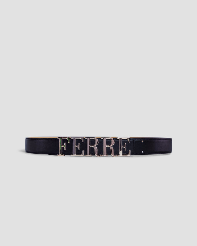 Picture of Metal Branding Leather Belt