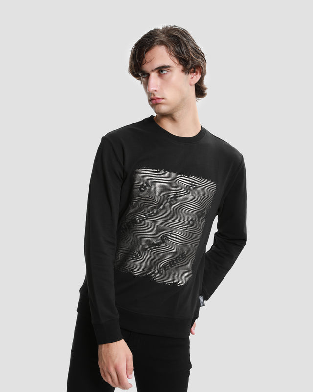 Picture of Metallic Zebra Print Sweatshirt