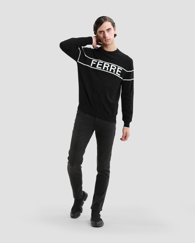 Picture of Ferre Branding Chest Sweater