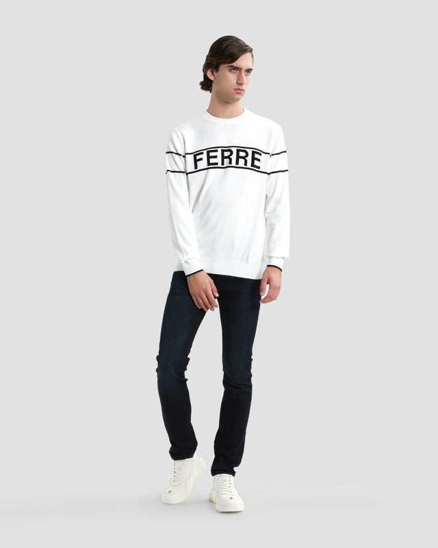 Picture of Ferre Branding Chest Sweater