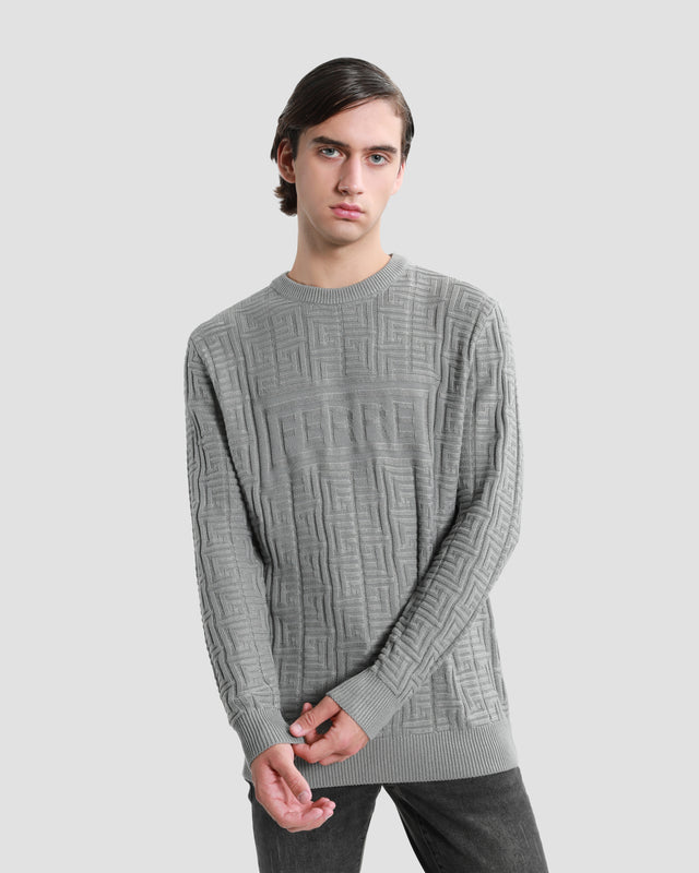 Picture of Ferre All-over Knitted Sweater