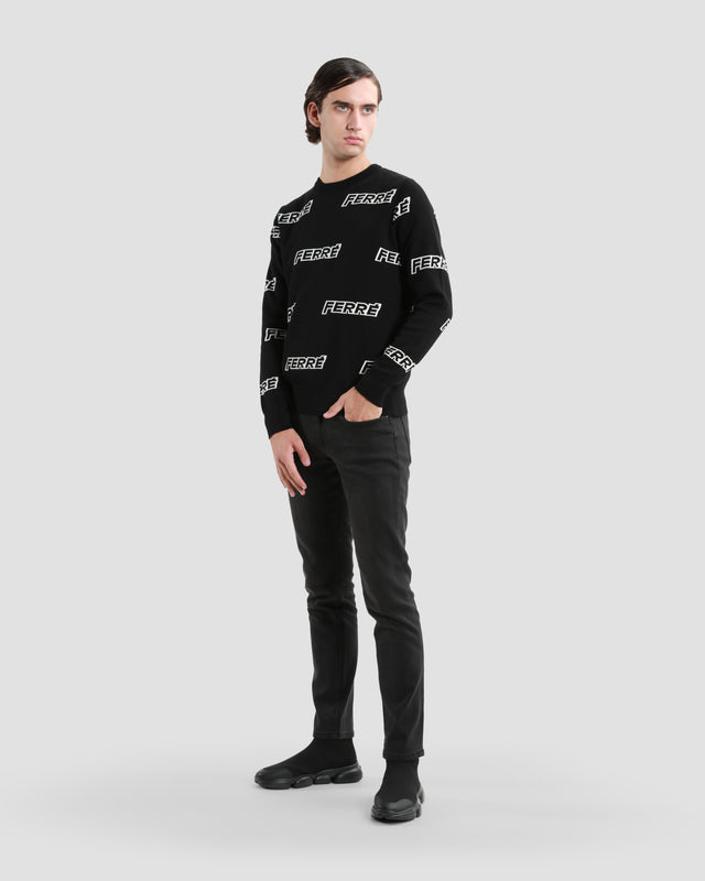 Picture of All-over Branding Sweater
