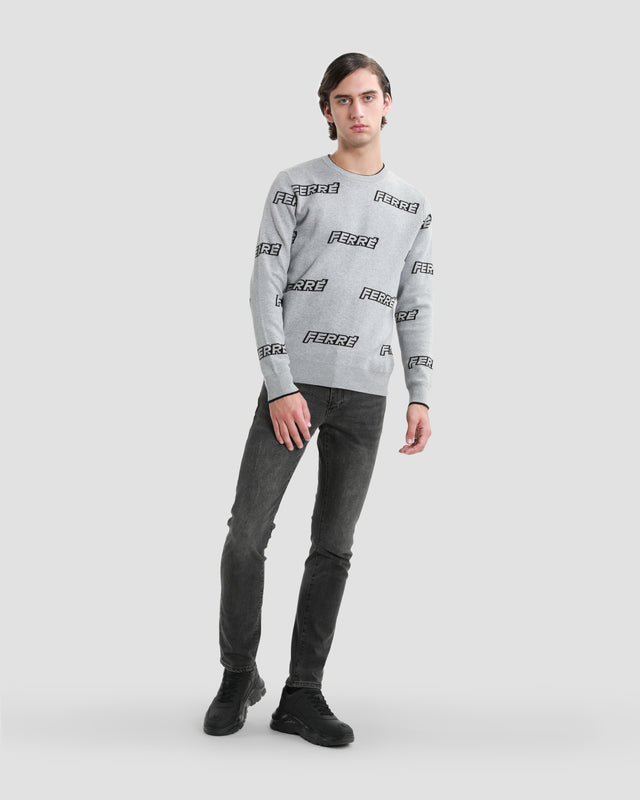 Picture of All-over Branding Sweater