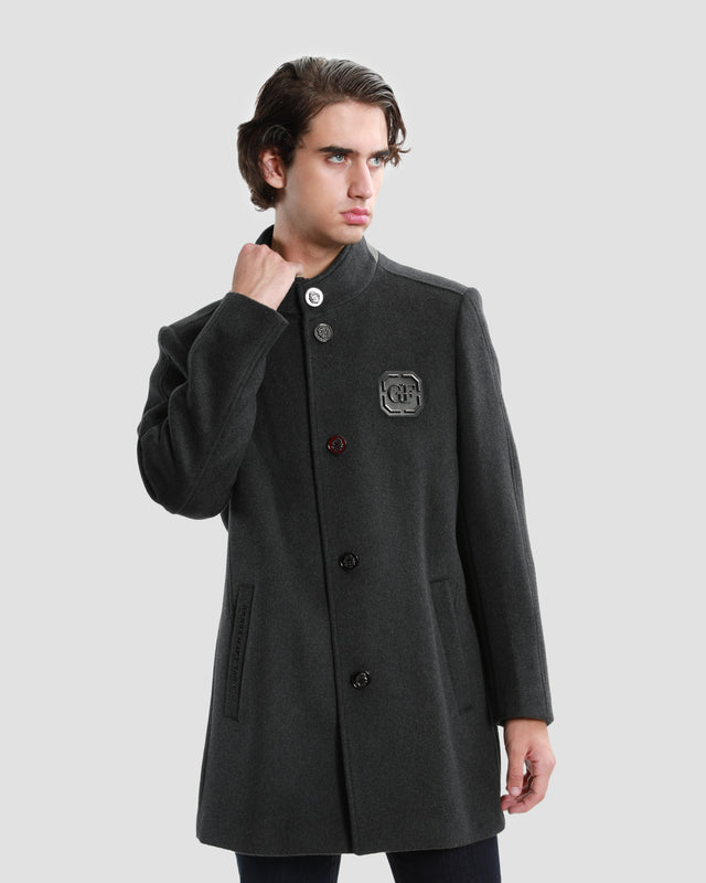 Picture of Two-Fastened Embroidered Coat