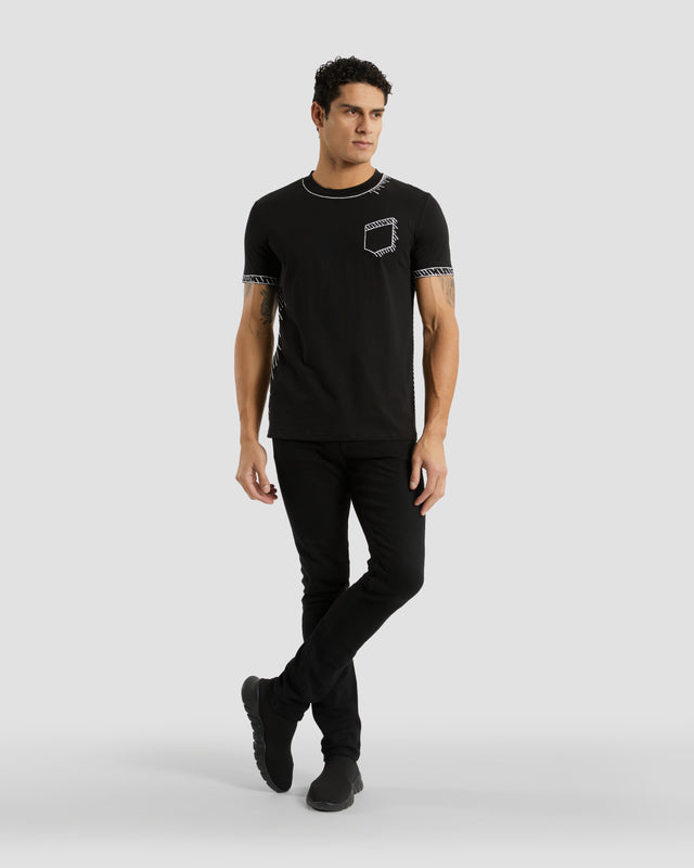 Picture of Faux Chest Pocket T-Shirt