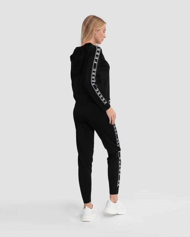 Picture of Logo Tape Zip-Up Tracksuit Set