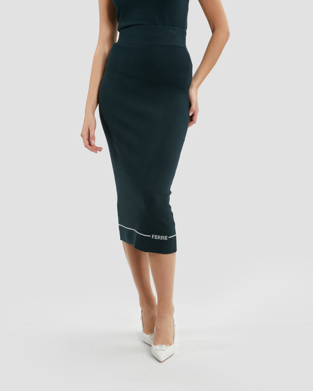 Picture of Knitted Pencil Skirt