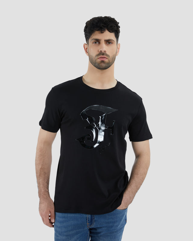 Picture of Tone-on-Tone Gothic T-Shirt