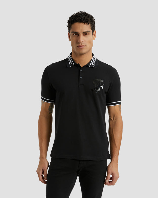 Picture of Gothic Monochrome Polo Shirt