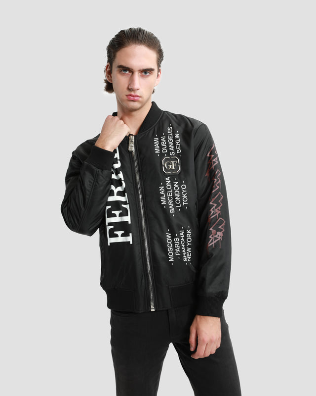 Picture of Printed Bomber Jacket