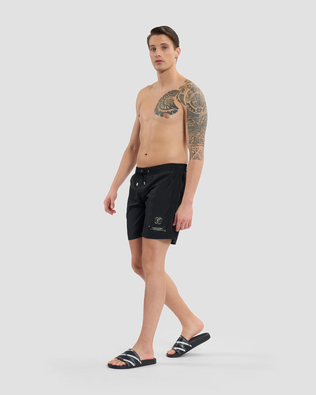 Picture of Metal Monogram Embellished Swim Shorts