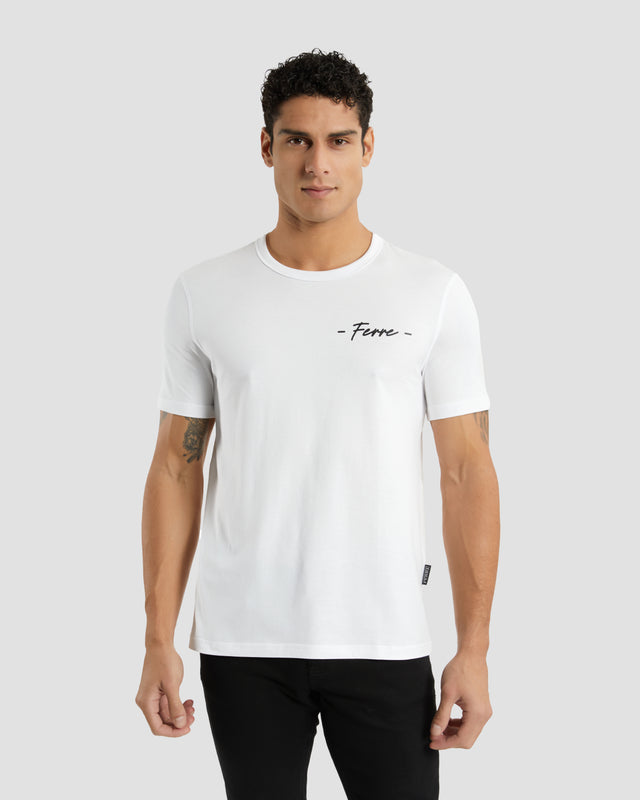 Picture of Script Brand Chest T-Shirt