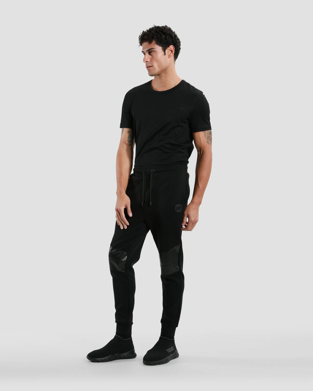 Picture of Leather Paneled Track Pants