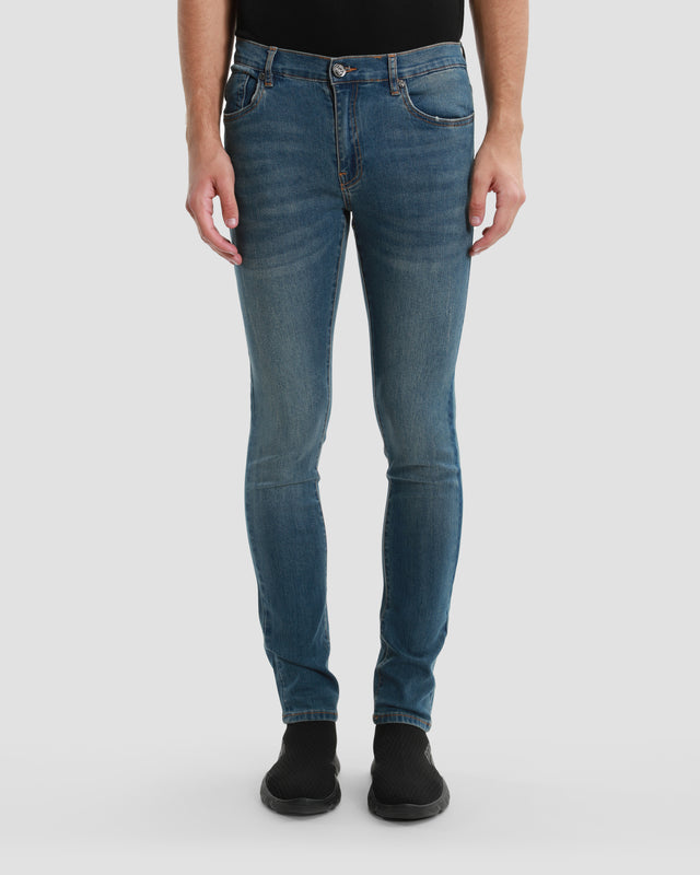 Picture of Slim Fit Bleached Classic Jeans