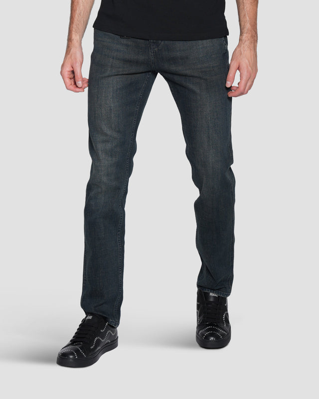 Picture of Slim Fit Dark Wash Denim Jeans