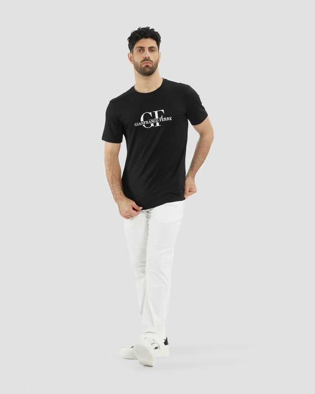 Picture of Contrast Brand Print T-Shirt