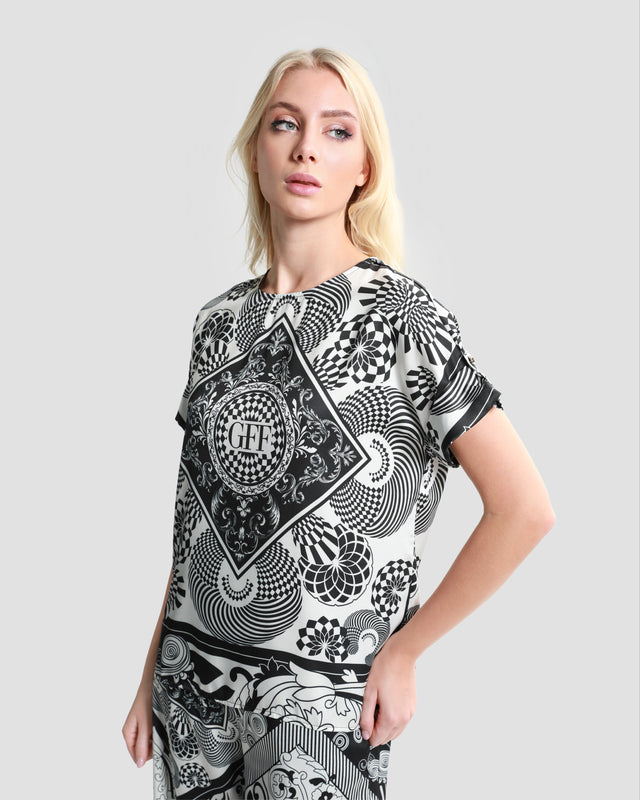 Picture of Graphic Printed Top