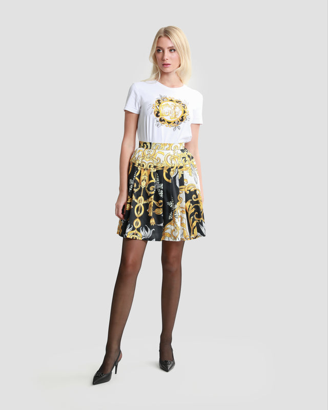 Picture of Baroque Pleated Mini Skirt