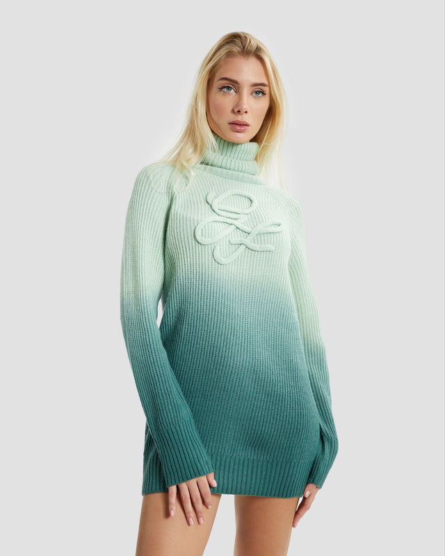 Picture of Ombre Logo Front Knitwear