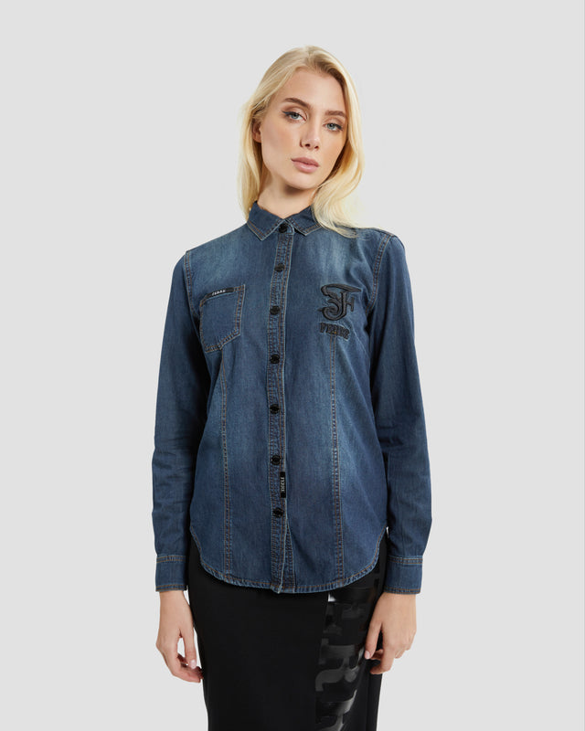 Picture of Embroidered Denim Shirt