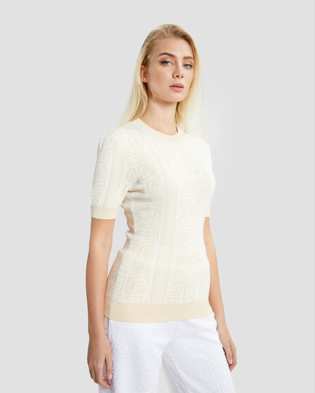 Picture of Monogram Knit Top