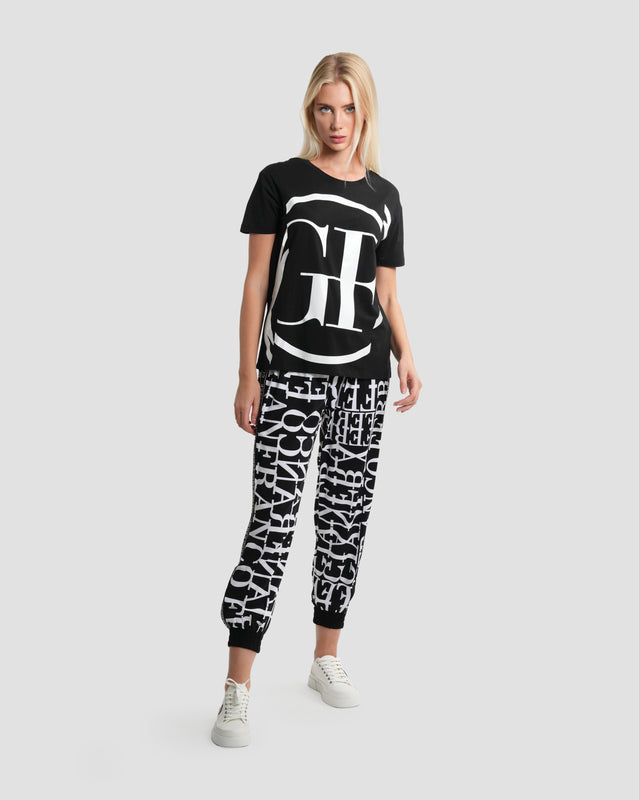 Picture of Oversized Logo Print T-Shirt