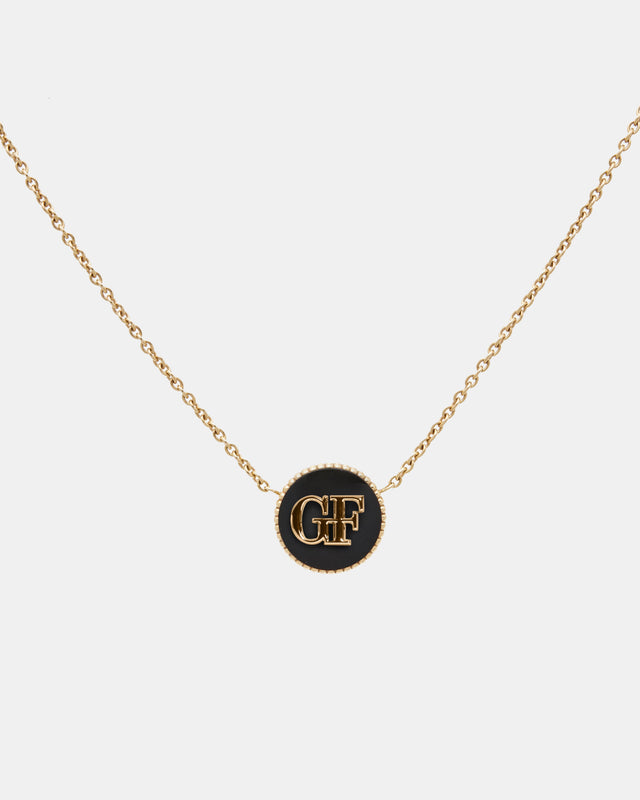 Picture of Gold-Tone GF Detailed Pendant Necklace