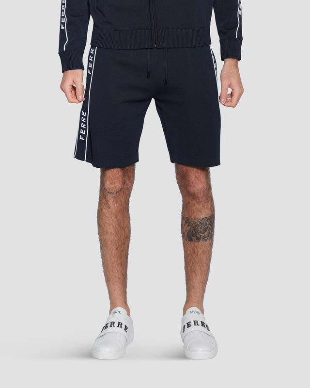 Picture of Jacquard Logo Tape Track Shorts