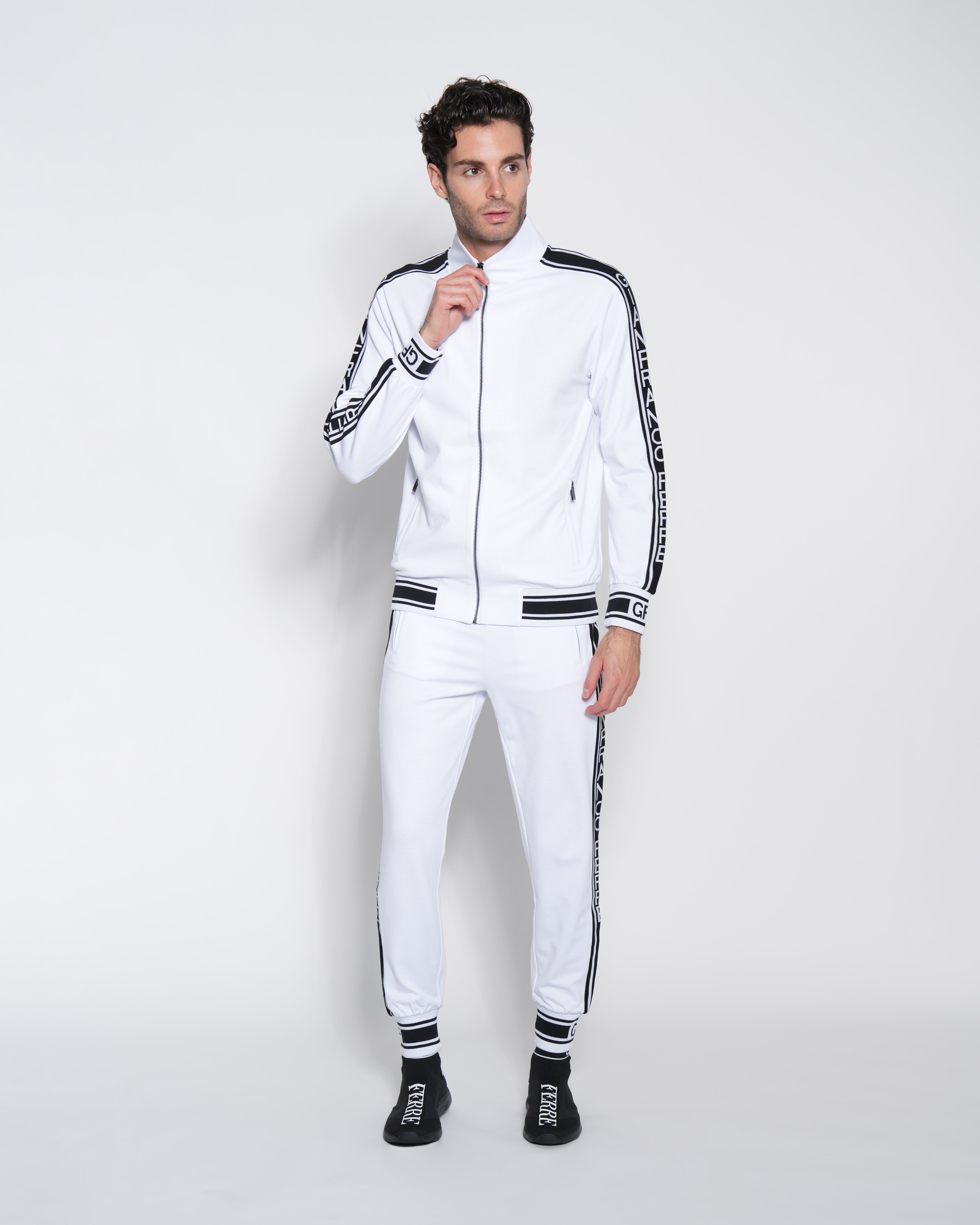 Embroidered Logo Tracksuit Jacket | Gianfranco Ferré