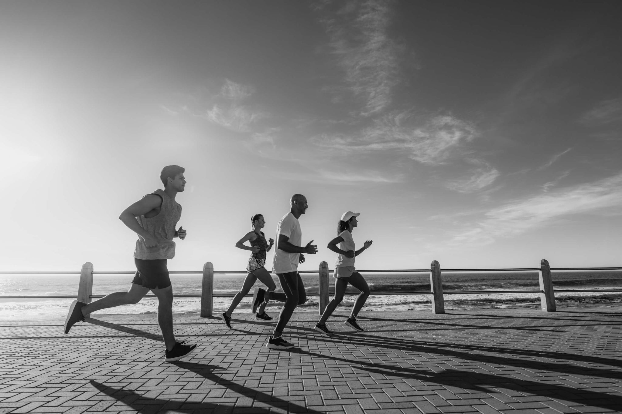 running in a group