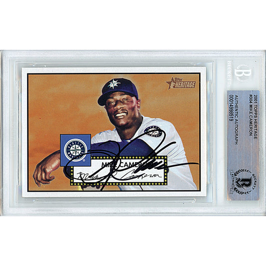 Terry Pendleton Signed Marlins 1995 Studio Baseball Card Beckett