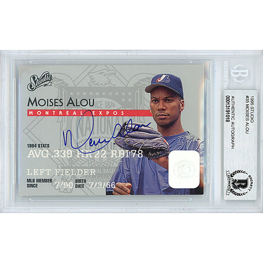 Moises Alou MLB Memorabilia, Moises Alou Collectibles, Verified Signed Moises  Alou Photos