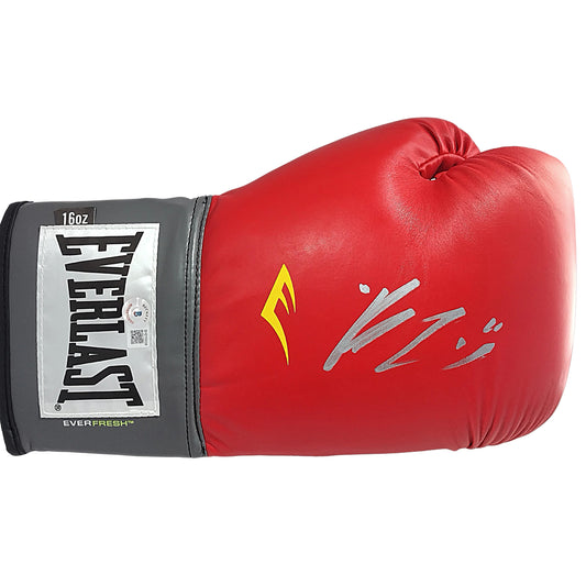 Jose Ramirez Autographed Everlast Red Right Hand Boxing Glove Beckett  Authentication