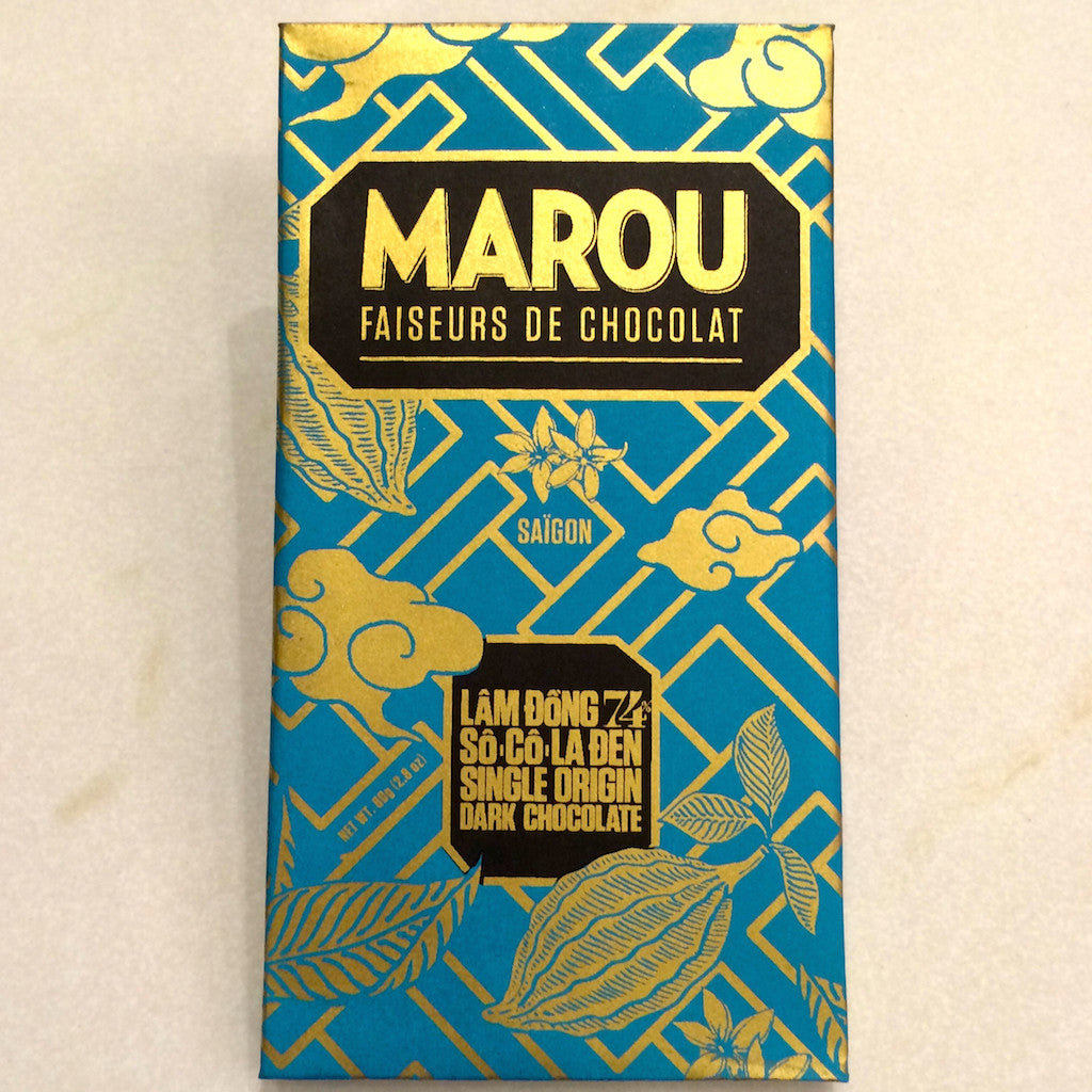 Cocoa + Co. - MAROU LAM DONG 74% Dark Chocolate Bar