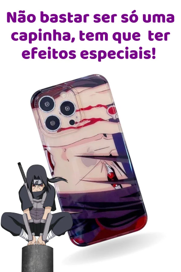 Capa Anime Naruto Uchiha Madara Itachi para iPhone 11 Pro Max 12