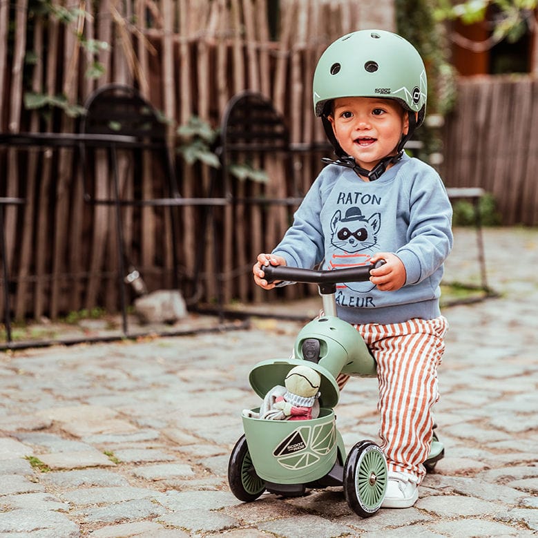 Highway Kick 1 Convertible Scooter - Steel Blue - Little Nomad