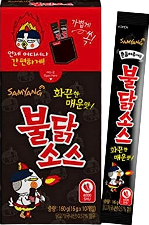 Samyang Buldak Korean Spicy Hot Chicken Flavor Sauce 7oz (Pack of