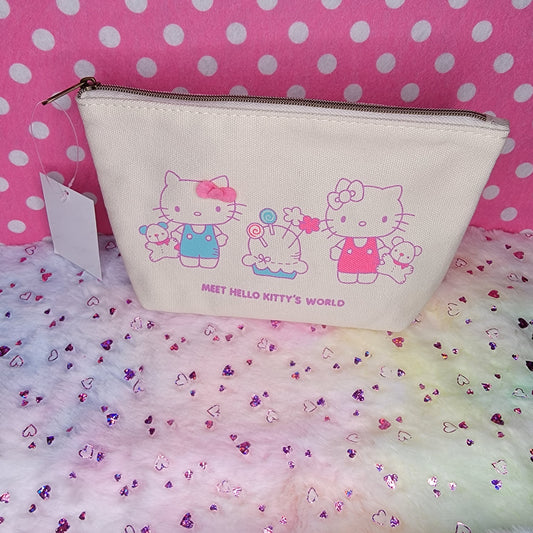 Hello Kitty × Pusheen Double Layer Bento Box