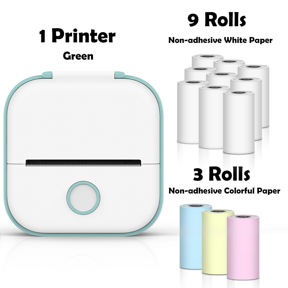 Transparent Sticker Long-Lasting Thermal Paper For T02 & M02X丨3