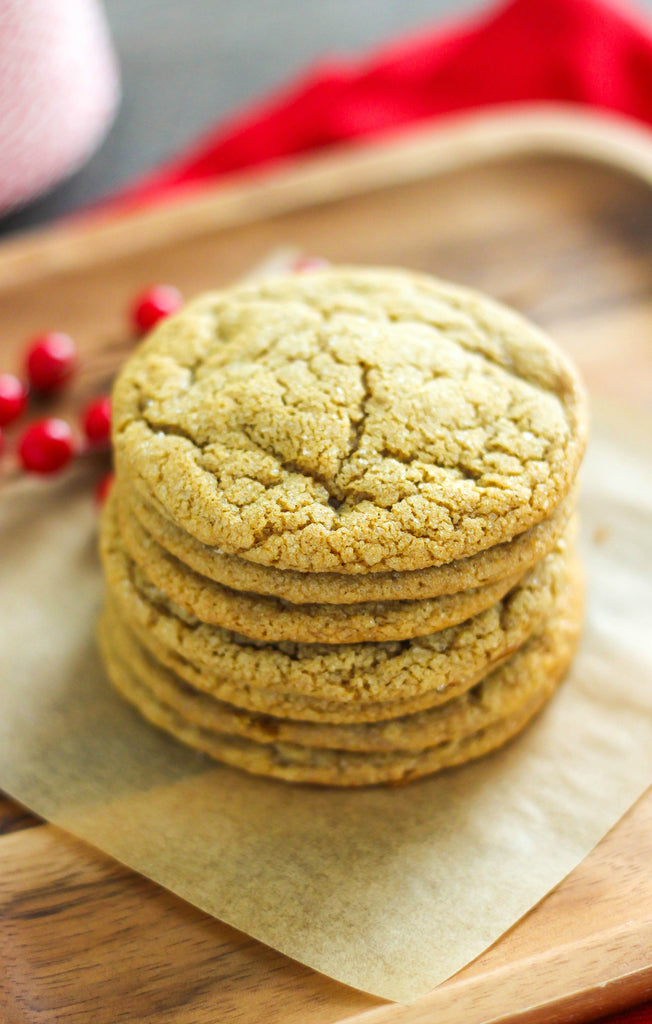 Soft and Chewy Molasses Cookies.  Take a bite out of a classic with these soft and chewy molasses cookies.  This recipe is perfect for the holidays!