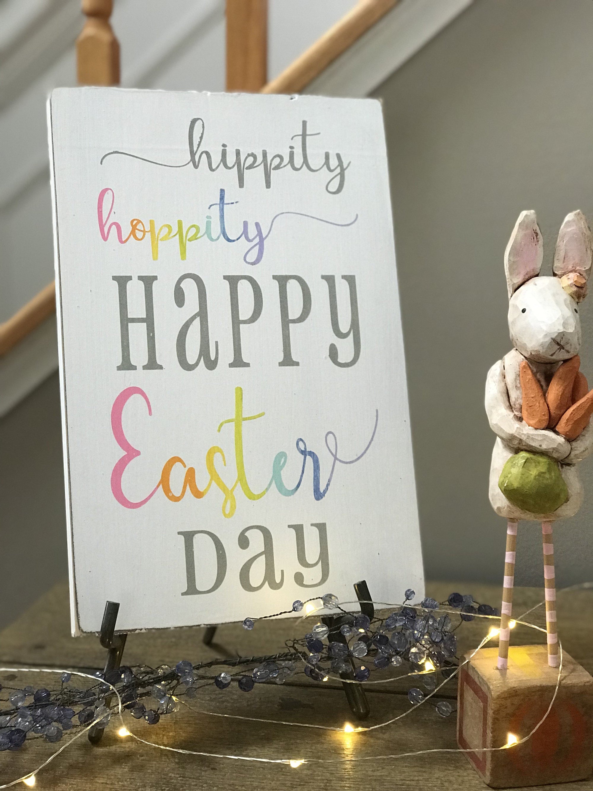 Download Happy Easter Day Limited Edition Sign - Barn Owl Primitives