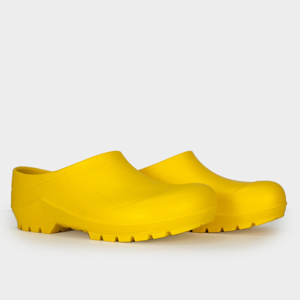 Italian Garden Clogs in Meyer Lemon