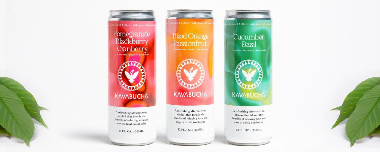 All three flavors of Kavabucha.