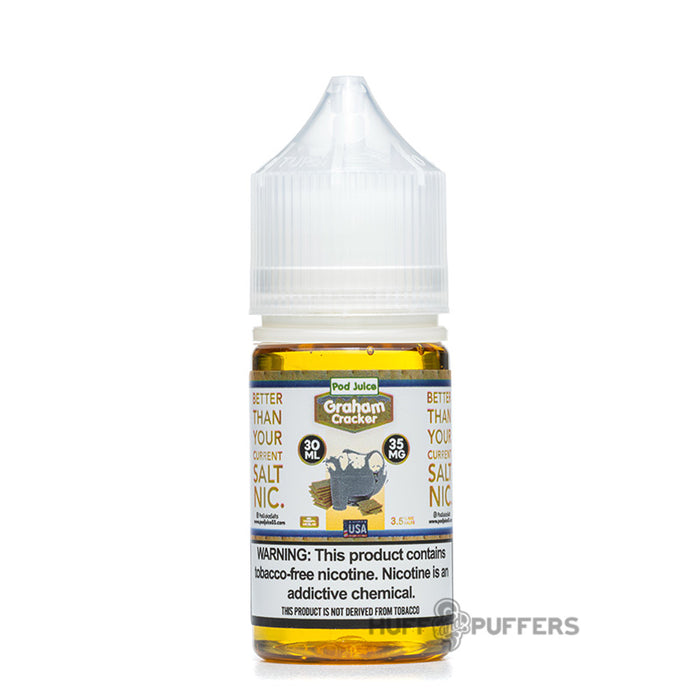 Graham Cracker Salt Nicotine EJuice 30mL Pod Juice