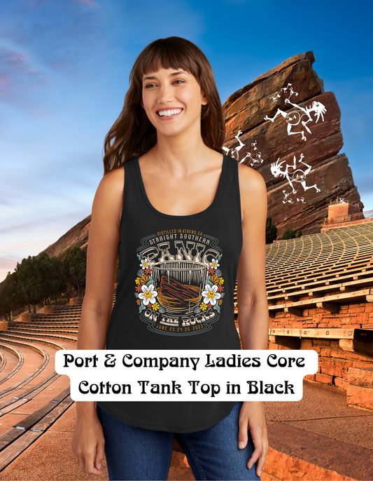 WSP Huntsville Run 2023 Black Ladies Festival Cropped Tank Top Lot Shi –  Damn Good Merch
