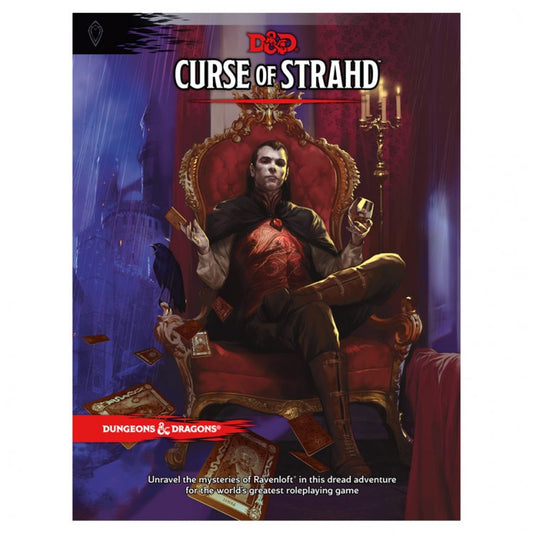 Curse of Strahd: (D&D Boxed Set) (Dungeons & Dragons) (Book) (Revamped  Premium Edition) (Paperback) 